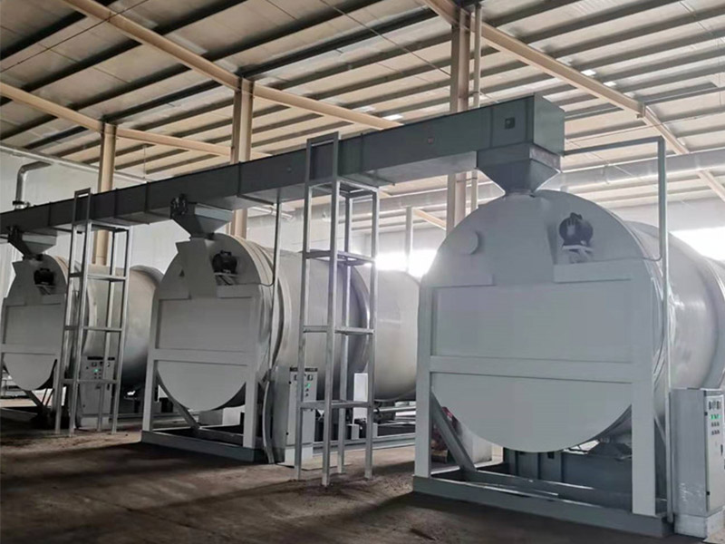 牛粪高温发滚筒发酵机